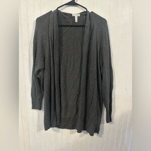 LEITH, Dark Gray Cardigan